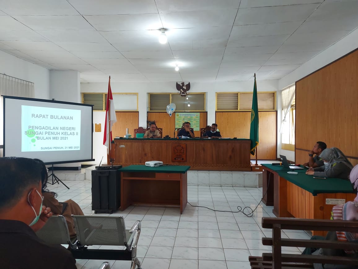 Rapat Bulanan Bulan Mei 